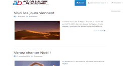 Desktop Screenshot of abbordeaux.fr